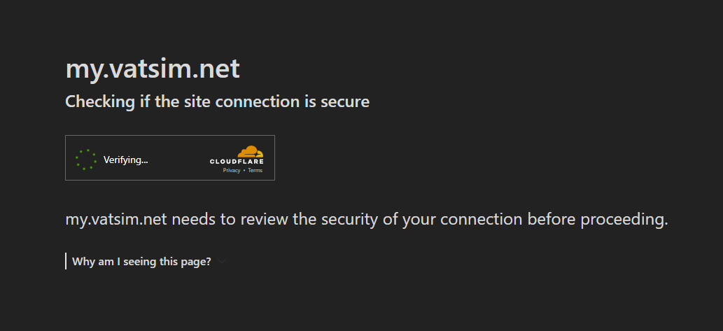 CloudFlare Security Check